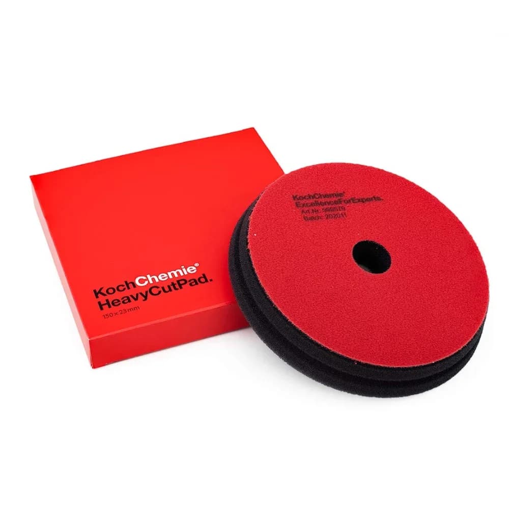 KOCH CHEMIE HC HEAVY CUT PAD KALIN ÇİZİK GİDERİCİ PASTA SÜNGERİ (150mmx23 mm